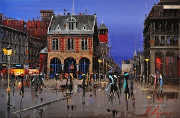 Impresionismo Painting - Montreal Kal Gajoum por cuchillo